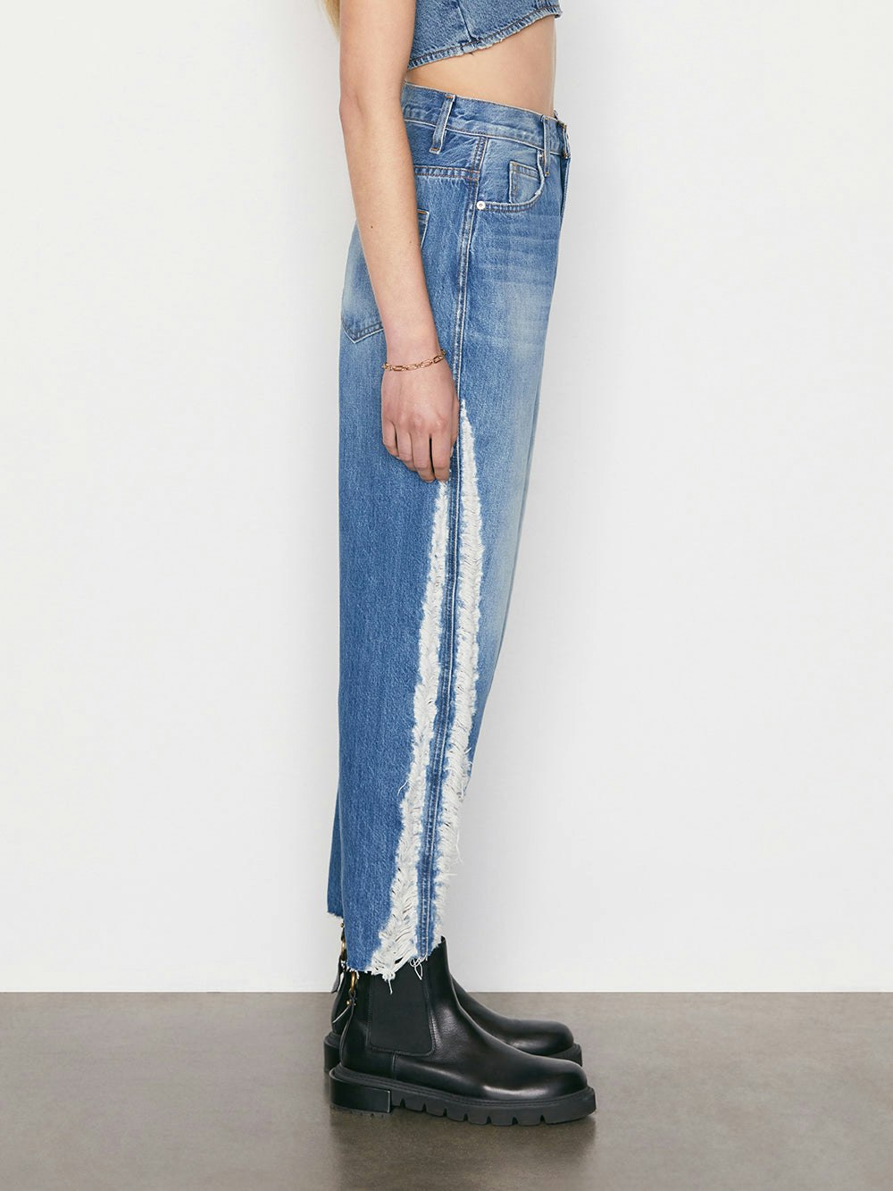 jeans side view